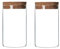 2 Stück 300ml/10oz Kanister aus klarem Glas Frischhaltedose mit Korkverschluss Luftdichter Lebensmittelbehälter für die Küche für Kaffeebohnen losen Tee kekse Trockenfrüchte Nüsse Süßigkeitenglas