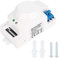 SK-600 Capteur Radar Doppler à Micro-Ondes de 5,8 GHz à 360 °, Interrupteur de lumière à capteur de Mouvement Intelligent, inductance Automatique, 220-240 V, Montage au Plafond, blan