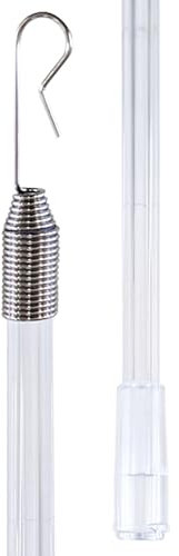 TENDEEVOLUTION Asta Tiratenda in Plexiglas disponibile da 100 o 125 cm. Bastone Tiratenda Resistente, Apritenda Rigido, Accessori per Tende da Interno (100 CM PLEXIGLAS)