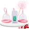 Brustpumpen, Profi Brustmassager Busensaugschalen Electric Nipplesucker Brustnippel Pumpe Brust Vergrößerungs Pumpen Vakuum Brustvergrößerung Sauger für Frauen (CD-Cup)