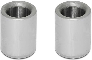 Ganter Normelemente | 2 Stück | Positionierbuchsen/Bohrbuchsen - DIN 179-B5-8-A | Stahl gehärtet | Bohrung: 5 mm