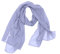 FASHION YOU WANT Damen Schal Stola Halstuch Tuch Seidentuch aus Chiffon für Frühling Sommer Ganzjährig (grau)
