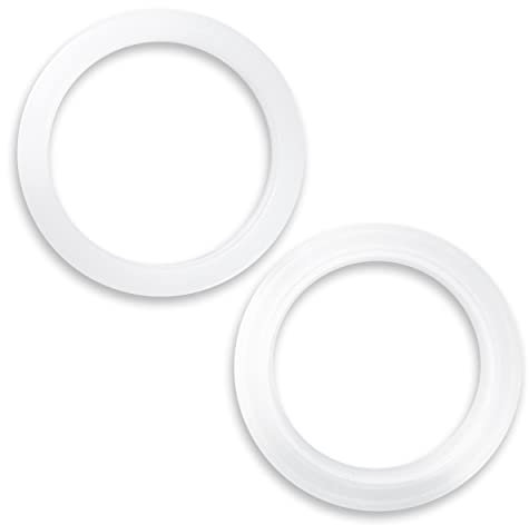 NEOUZA 51mm Braugruppenkopf Silikondichtung 2St. O-Ring Kompatibel mit Delonghi Dedica EC680/EC685,La Specialista EC9335M EC9355M EC9665M,Smeg ECF01