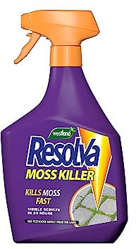 1L Moss Killer Spray, Kills Moss, Kills Weeds, Thickens Lawns