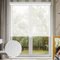 LUCKUP Light Filtering Roller Shades for Windows, Cordless Semi Sheer Solar Blinds with 5% Openness Free-Stop Window Shades for Home & Office, White 33 W x 72 L