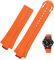 MAALYA 24mm*12mm Lug End Gummi Wasserdicht Armband Für Oris Armband Silikon Uhrenarmband Edelstahl Faltschließe, 24-12mm, Achat