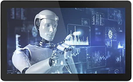 SunKol 27 Embedded Industrie Touch Panel PC,16:9 Kapazitiver Touchscreen All-in-One, 2xUSB3.0, HDMI, VGA, 2xRS232, 2xLAN (i3-3110M, 4G-DDR3 RAM 64G SSD)