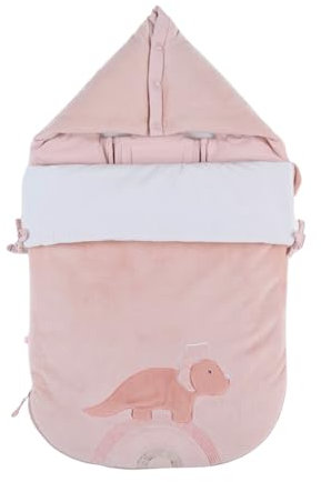 NOUKIE'S - Nid d'ange Veloudoux - Rose poudré