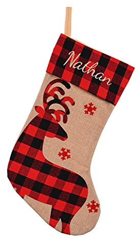 Nikolausstiefel Kamin Weihnachtssocken Große Strümpfe, Süßigkeiten, Socken, Weihnachtsdekoration, Zuhause, Urlaub, Weihnachtsfeier, Dekoration Dekoration (A, One Size)