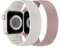 Nimblistic Nylon Solo Loop Kompatibel mit Apple Watch Armband 41mm 40mm 38mm, Elastisches Stoff Sport Ersatzarmband für Iwatch Series SE 9 8 7 6 5 4 3 Damen Herren, 2er Pack