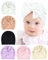 Happy Cherry Baby Mütze Turban Mädchen Winter Weiche Nette Kleinkind Mütze Neugeborenes Baby Geschenk 6Stück