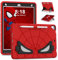 AKABEILA Étui pour tablette Apple iPad 10.2 9{^>e<^} 2021 8{^>e<^} 2020 7{^>e<^} 2019, coque de protection légère et résistante aux chocs avec béquille porte-stylo, enfants, garçons, bébés