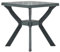 Iiaky Bistrotisch Grün 70x70x72 cm Kunststoff Bistrotisch Outdoor Mosaiktisch Tisch FüR Sonnenschirm Kleiner Tisch Balkon Gartentisch