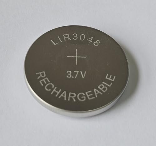LIR3048 Pile Bouton Haute capacité 3,7v-280mAh LIR 3048 Pile/accu Rechargeable (1xLIR3048)