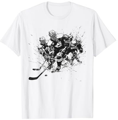 Hockey Player Sports Team Gift Ice Hockey Fan T-Shirt