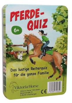 Generisch Pferdequiz das verrückte Pferderennen - Kartenspiel