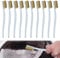 10 Pieces Brosse Laiton,Brosses Métalliques,Brosse Metallique a Main,Mini brosses métalliques ,Kit de Nettoyage en Laiton pour Nettoyer de Fil pour Évier, Soudure, Nettoyer Four, Rouille