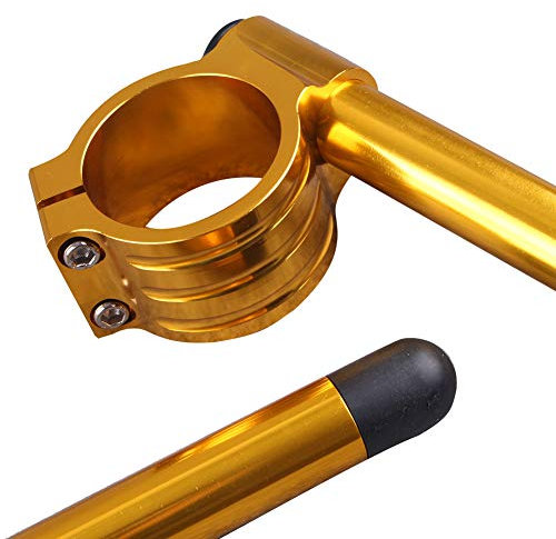 Bacar 50mm Stummellenker Gabelrohr Gold Für GSXR 600 750 1000 TL1000R Neu