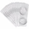 GUYTRM Lot de 10/20 couvercles en aluminium jetables et rechargeables for capsules et dosettes, joints autocollants en aluminium for cafetière Nespresso Vertuo lingli(10Pcs)