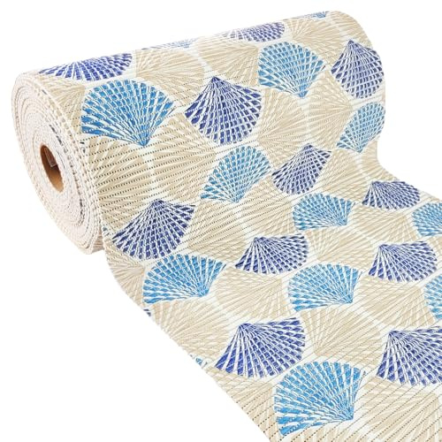 Weichschaummatte Bad 130x65 cm | Badematte aus weichem, atmungsaktivem PVC | Antirutschmatte Bad für Innen- und Außenbereiche | Badteppich Weichschaum mit sicherem Halt auch bei Nässe | Muschel Blau