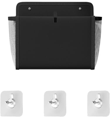 ACESOME Hängeregal Camping, Organizer Wohnmobil 33 x 29 x 15cm Wandorganizer Wohnmobil, Tür Aufbewahrung, Paste Hängend für Wohnmobil, Van, Wohnmobil, Küche, Büro, Camping (1)