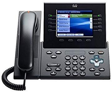 Cisco IP 8961 2-teiliges Telefon, Freisprechfunktion, IP-Telefon, mit Kabel (Generalüberholt)