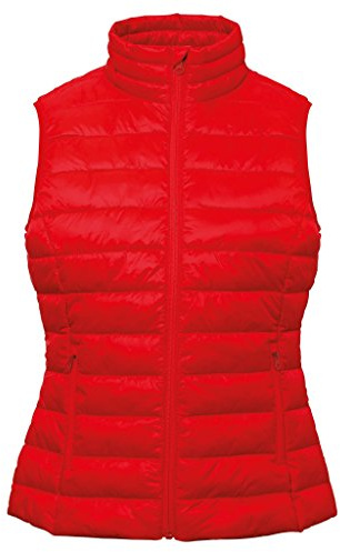 2786 Women's Terrain Padded Gilet Jacket, Red (Red 000), 18 (Size:2XL)