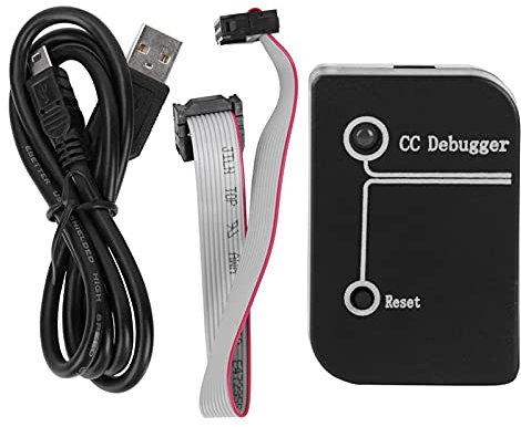 Fafeicy CC Debugger, System-on-Chips-Downloader mit geringem Stromverbrauch, Programmierprogrammierer für programmierte Chips, eingebetteten IAR-Workbench