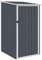 pedkit Abri de Jardin Metal Anthracite 87x98x159 cm Acier Galvanisé