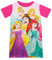 Disney Princess Nachthemd Mädchen Kurzarm | Prinzessinnen Nachthemden Für Kinder | Ariel Cinderella Belle Rapunzel Schlafanzug Mehfarbig 92