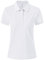 AjezMax Damen Golf Polo-Shirt Performance Kurzarm Sporttops Atmungsaktiv Übung Sommershirts Weiß Größe Medium