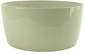 VASO BASSO COPRIVASO A CIOTOLA per composizioni NICOLI VERVE SALVIA 6130SA 31.5 x 15h cm