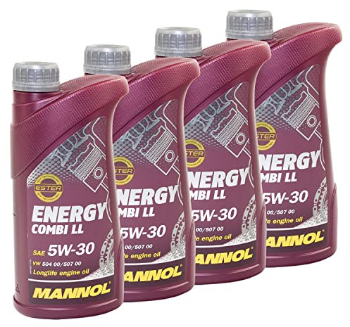 Motoröl Motor Öl MANNOL Energy Combi LL 5W-30 API SN 4 X 1 Liter