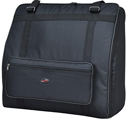 LOVIVER Fisarmonica bag Zaino Impermeabile in Tessuto Oxford Antiurto per 120 Bassi