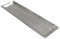 Assiette décorative - Plateau de service en aluminium argenté - Motif martelé - Bol décoratif moderne allongé en métal - Décoration de table, pour salon, salle à manger - 40 ou 60 cm (60x16x2,5 cm)