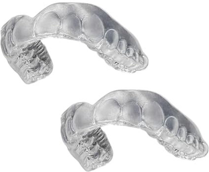 Zero-G Sport-Mundschutz, transparent, Erwachsenengröße, individuelle Passform, Basketball, Fußball, Baseball, Hockey, Lacrosse, Zähneknirschen