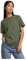 Pieces Pcria SS Solid Tee Noos BC T-Shirt, Vert foncé, L Femme