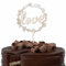 Personalisierte Cake Topper aus Holz Tortenstecker mit Namen Geburtstag Hochzeit Taufe Kommunion Torten Kuchen Deko (love)