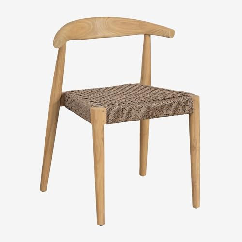 SKLUM Pack de 2 chaises de Jardin en Bois de Teck Celle -
