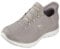 Skechers Femme Summits Classy Night Basket, Taupe Mesh/Gold Trim, 36 EU