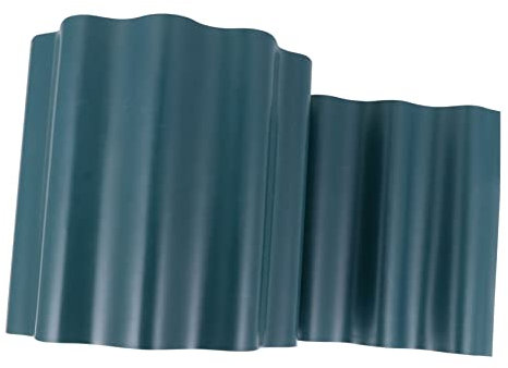 POPETPOP 1 Rolle Garten Dekorativer Zaun Einfassungsgrenzen Rasenkante Beeteinfassung Landschaftsrand Gartenzaunplatte Stützmauer Hofzaun Kunststoffzaun Plastik Kantenanleimung Blumenzaun