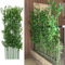 Bambù Piante Alberi artificiali Bambù Artificiale Albero Vegetale di Simulazione Arredamento, Piante Verdi Finte Ornamenti Paesaggistici per Casa Portico Esterno Giardino del Patio Ponte(15 bamboo,1m/