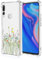 GTBDEKI Phone Case for Huawei Y9 Prime 2019 / Huawei P Smart Z/Honor 9X STK-LX1 Clear Case with Flower Floral Patterns Protective Phone Cover Cases for Huawei Y9 Prime (2019) Bouquet