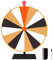lyanny Preisrad-Spinner, Drehrad für Preise,Buntes löschbares Preisrad - Tisch-Roulette-Spinner des Glücks, Spin The with Erase, 10/15 Slots-Spiel-Spinner-Rad