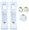 TechKen 2 adaptadores Motion Plus con sensor de silicona para mando a distancia Wii