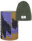 Buff Bundle of Wandern Knitted Hut Drisk Silversage und Original EcoStretch Daxy Multi Einzelgröße Erwachsene