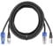PD Connex CX11-5 Powercon Cable & 5-Pin DMX Combi Cable 5m, XLR Female & Powercon A to Male B, Ideal for Stage Lighting Setups, Daisy-Chaining DMX Light Effects