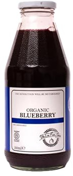 Vita Core | Organic Blueberry Juice Blend – Blueberry & Apple, 100% Organic, Naturally Delicious & Antioxidant-Rich| 500ml (Pack of 1)