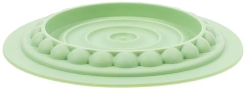 DOITOOL Langsame Fressmatte für Katzen und Kleine Hunde Puzzle Feeder rutschfeste Slow Feeder Futtermatte Vielseitig als Napfunterlage und Spielmatte Einfache Reinigung Grün