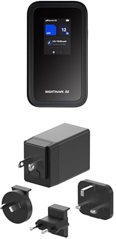 NETGEAR Nighthawk M7 | Router Wi-Fi portátil 5G con eSIM | Hotspot WiFi portátil Desbloqueado Compatible con Cualquier Operador | 5G/4G/LTE | WiFi 7 | 3,6 Gbps | MH7150 con Cargador rápido móvil